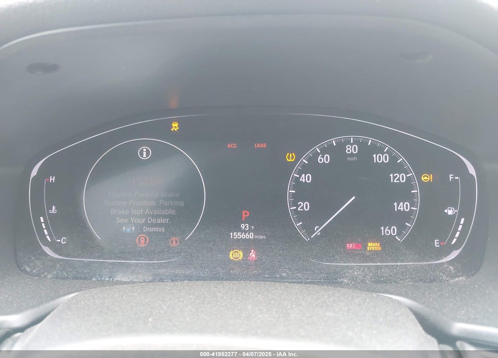 2019 HONDA ACCORD VIN: 1HGCV1F14KA123495