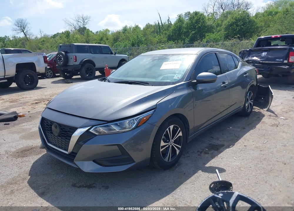 2022 NISSAN SENTRA SV XTRONIC CVT VIN: 3N1AB8CV4NY320703