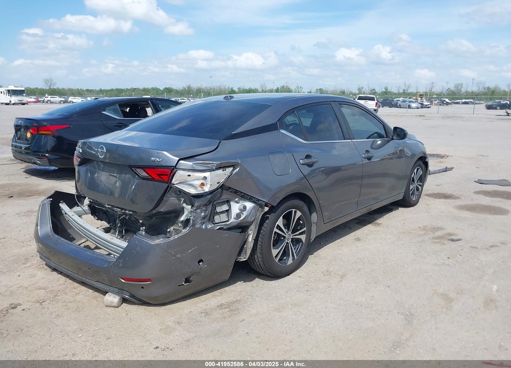 2022 NISSAN SENTRA SV XTRONIC CVT VIN: 3N1AB8CV4NY320703