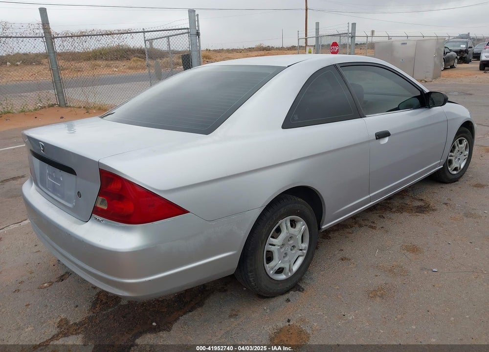 2002 HONDA CIVIC DX VIN: 1HGEM21222L066980