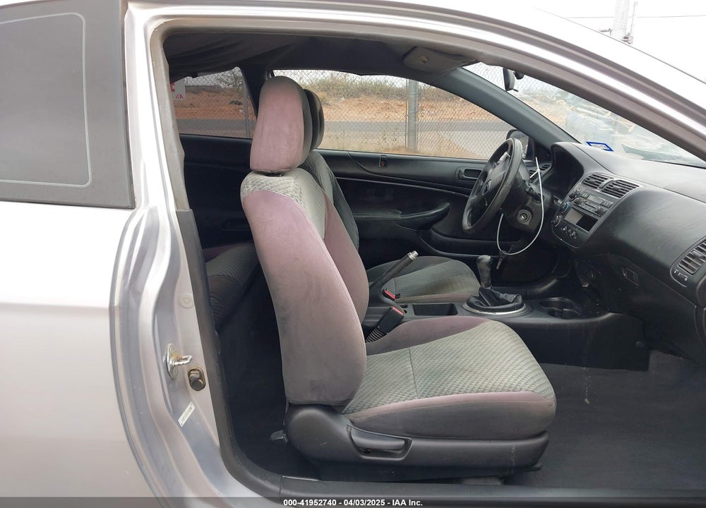2002 HONDA CIVIC DX VIN: 1HGEM21222L066980