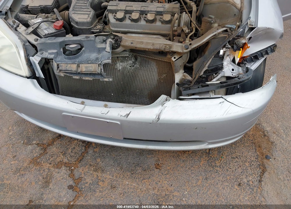 2002 HONDA CIVIC DX VIN: 1HGEM21222L066980