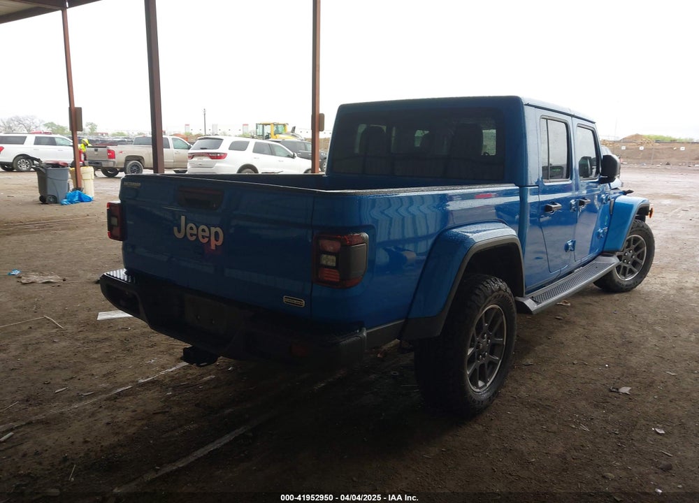 2020 JEEP GLADIATOR OVERLAND 4X4 VIN: 1C6HJTFG6LL212997