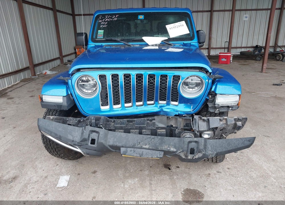 2020 JEEP GLADIATOR OVERLAND 4X4 VIN: 1C6HJTFG6LL212997