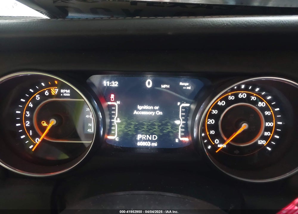 2020 JEEP GLADIATOR OVERLAND 4X4 VIN: 1C6HJTFG6LL212997