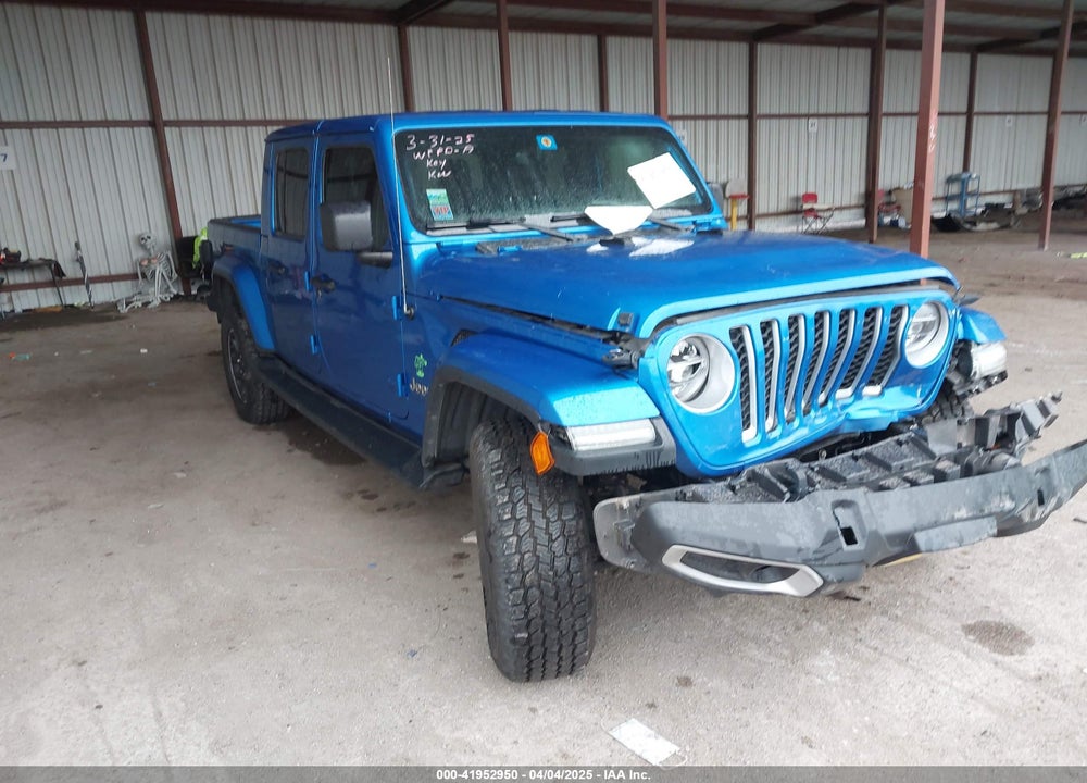 2020 JEEP GLADIATOR OVERLAND 4X4 VIN: 1C6HJTFG6LL212997