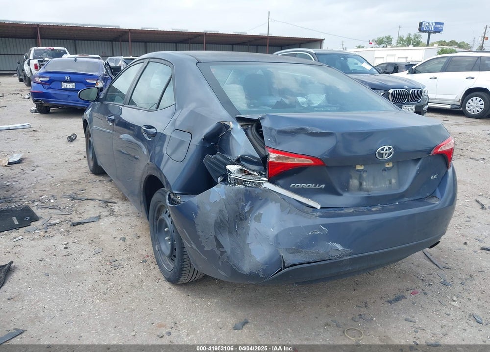 2019 TOYOTA COROLLA LE VIN: 5YFBURHE5KP888626