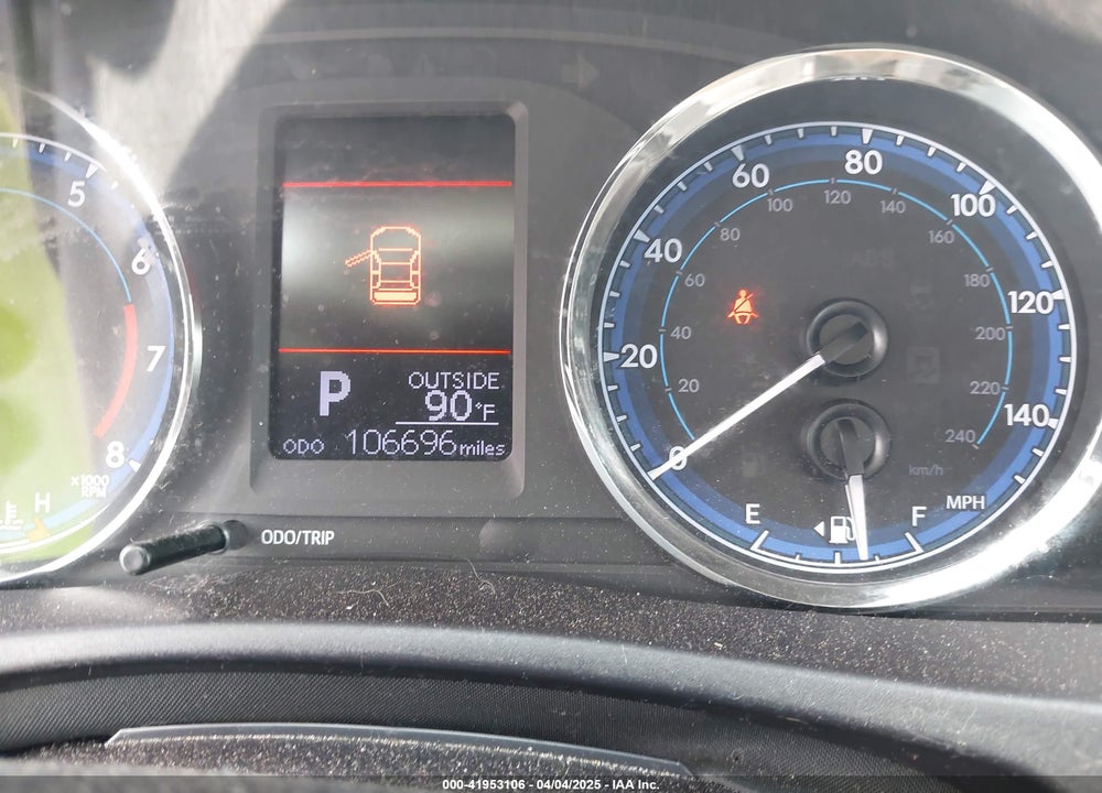 2019 TOYOTA COROLLA LE VIN: 5YFBURHE5KP888626