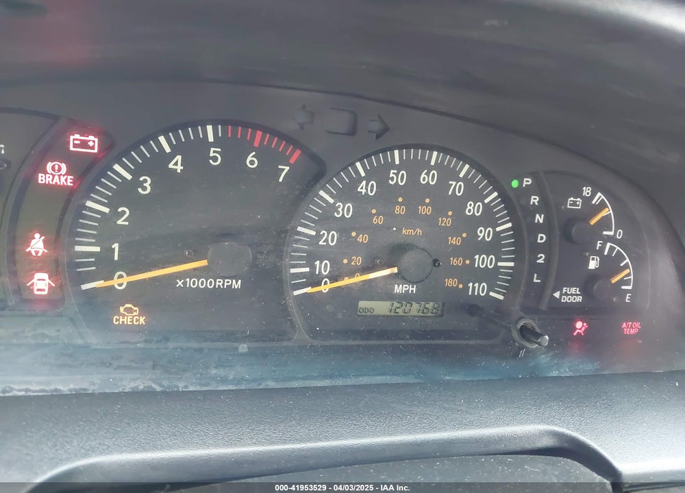 2003 TOYOTA TUNDRA SR5 V8 VIN: 5TBBT44123S395240