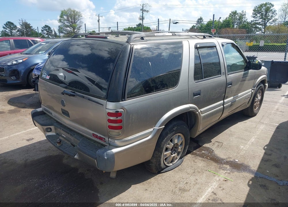 2000 GMC JIMMY SLE VIN: 1GKDT13WXY2376580