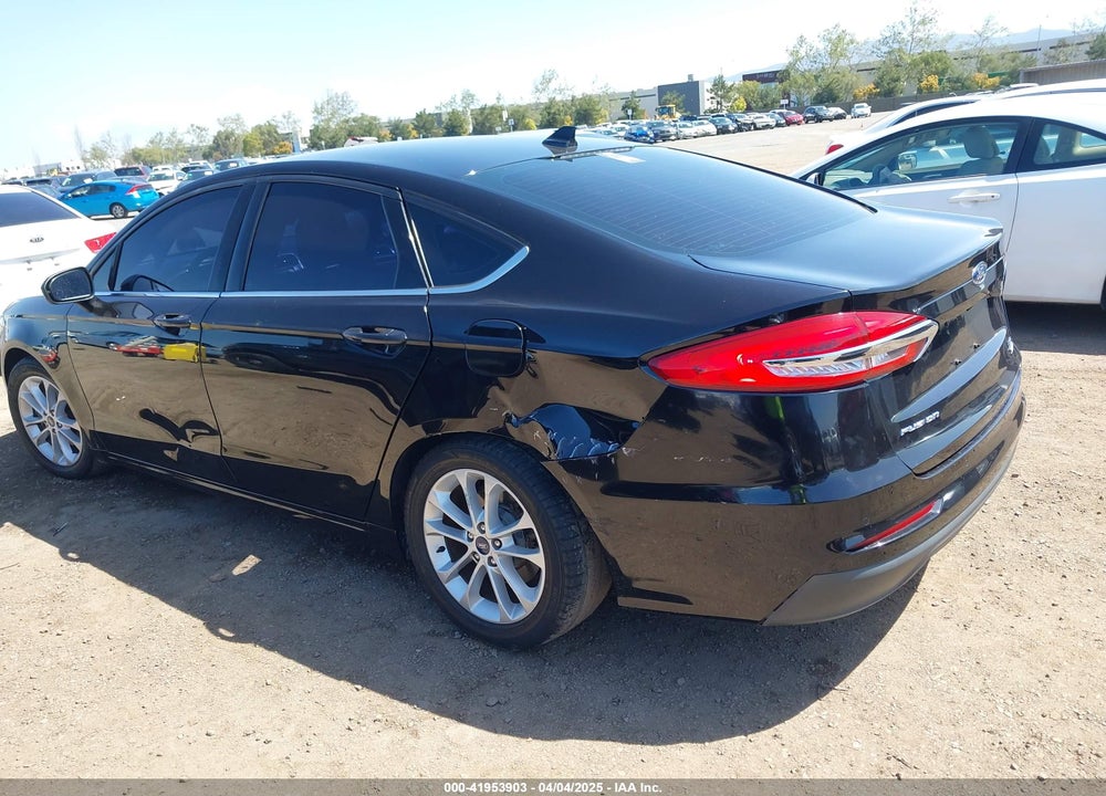 2019 FORD FUSION SE VIN: 3FA6P0HD8KR175506
