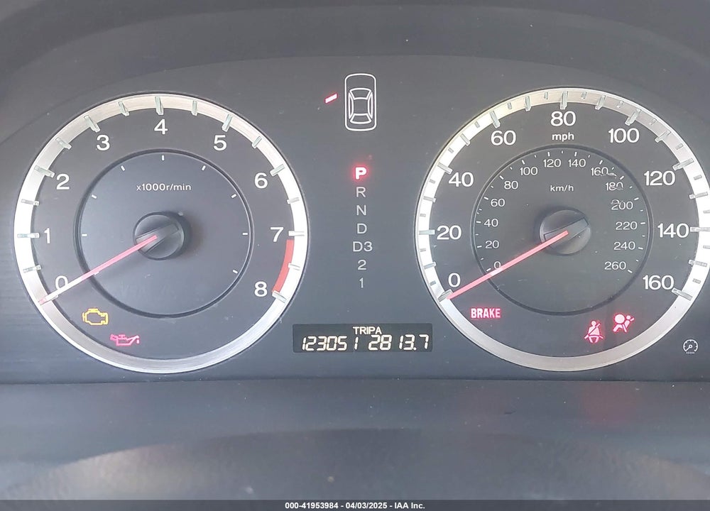 2008 HONDA ACCORD VIN: 1HGCS12898A017001