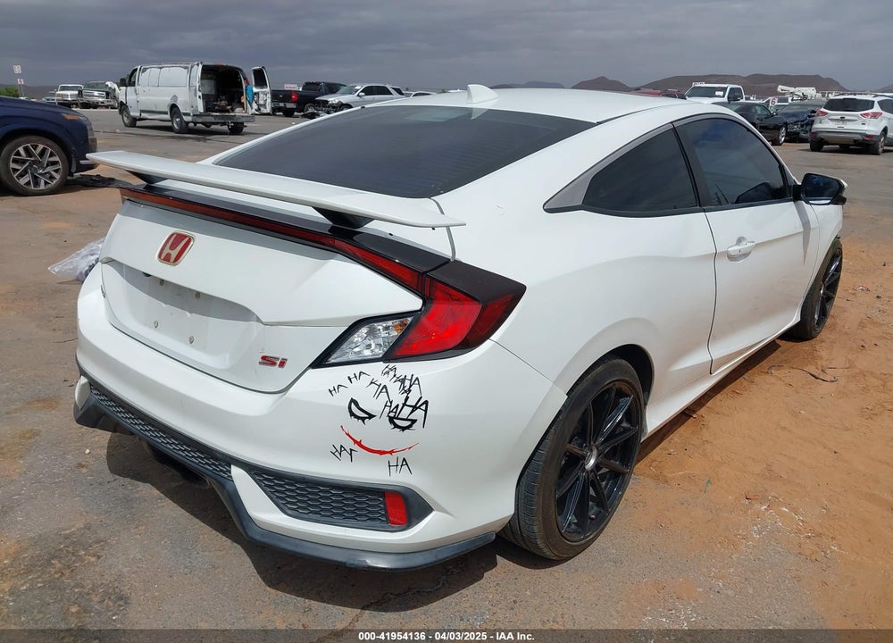 2018 HONDA CIVIC SI VIN: 2HGFC3A56JH752006