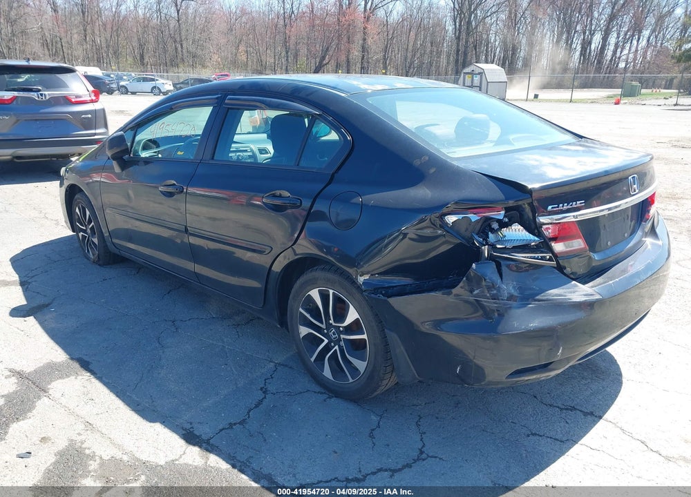 2013 HONDA CIVIC VIN: 2HGFB2F5XDH525105