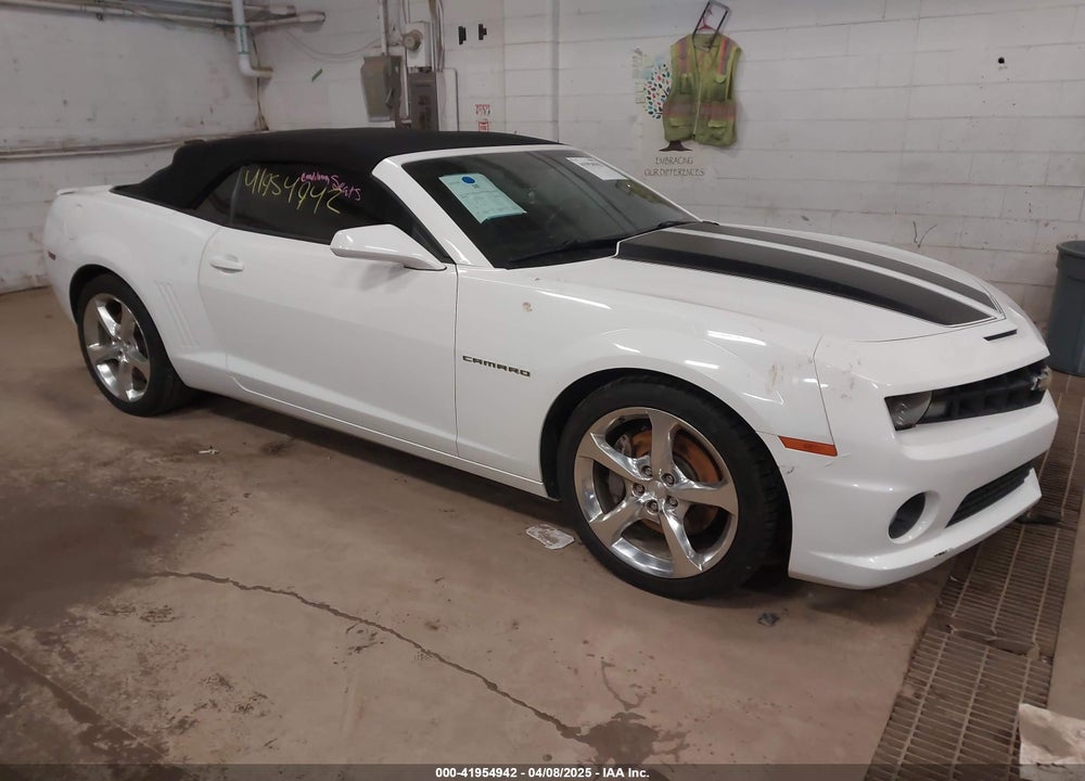 2011 CHEVROLET CAMARO 2SS VIN: 2G1FT3DW8B9163708