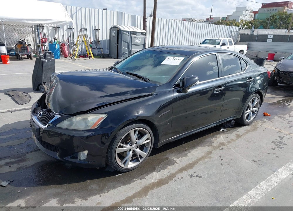 2010 LEXUS IS250 VIN: JTHBF5C24A5107296