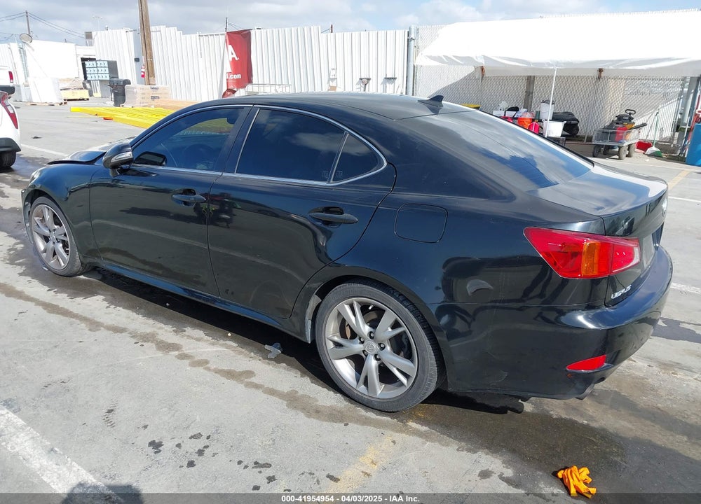 2010 LEXUS IS250 VIN: JTHBF5C24A5107296