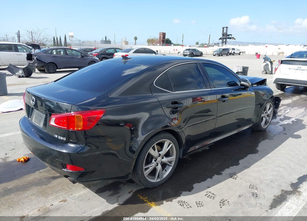 2010 LEXUS IS250 VIN: JTHBF5C24A5107296