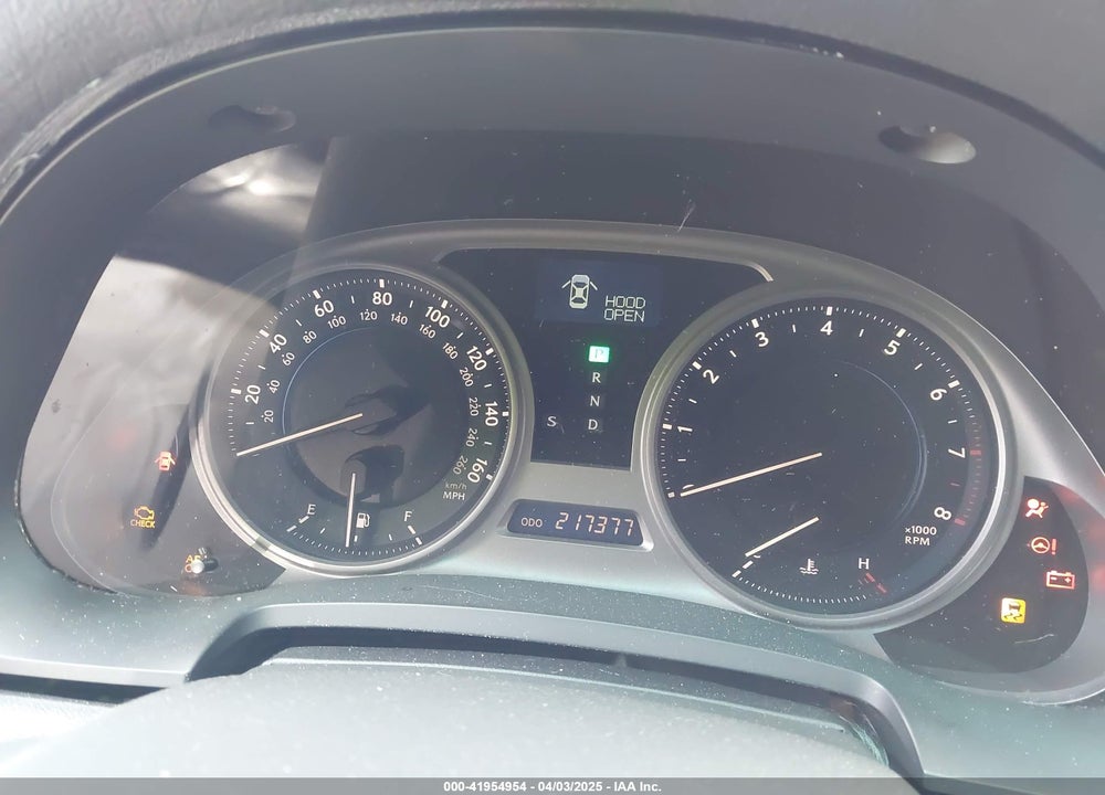 2010 LEXUS IS250 VIN: JTHBF5C24A5107296
