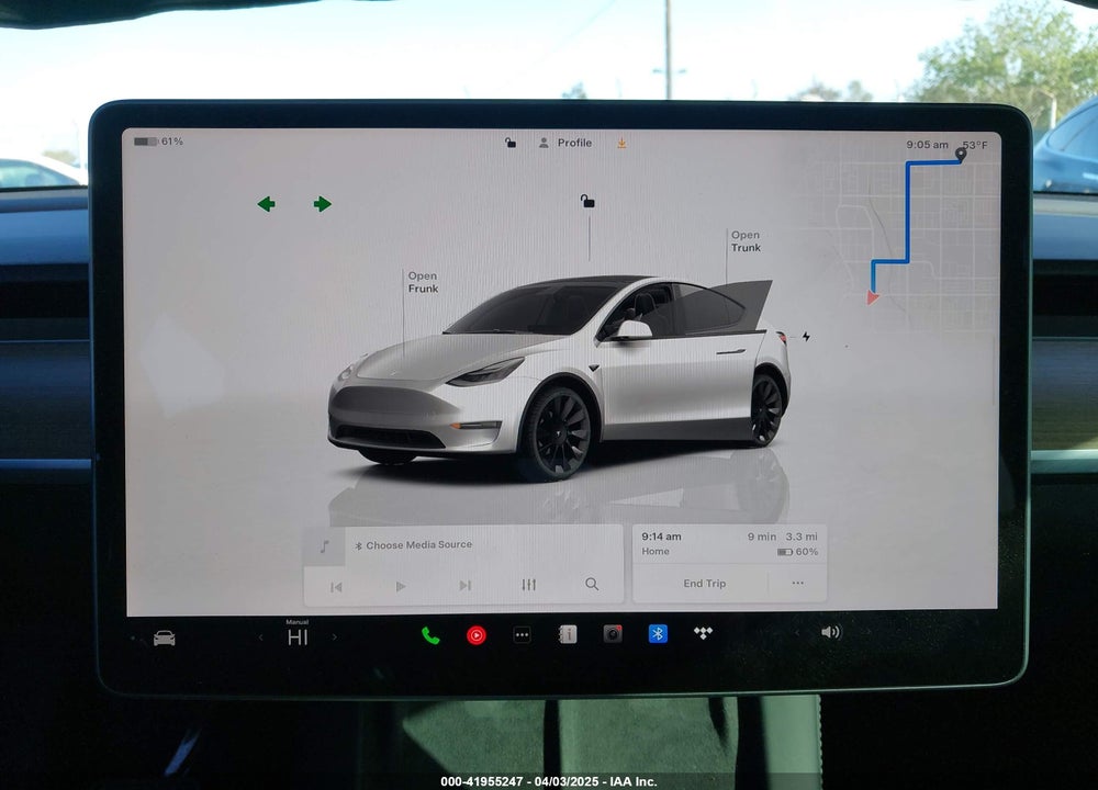 2023 TESLA MODEL Y AWD/LONG RANGE DUAL MOTOR ALL-WHEEL DRIVE VIN: 7SAYGAEE1PF617933