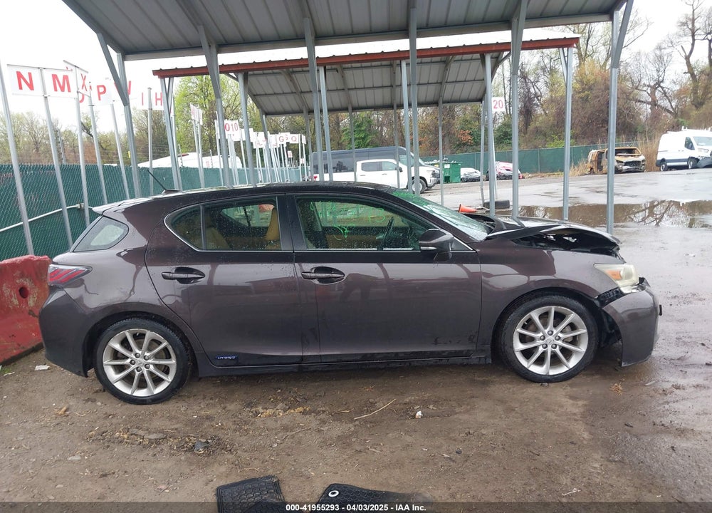 2013 LEXUS CT 200H VIN: JTHKD5BH0D2167996