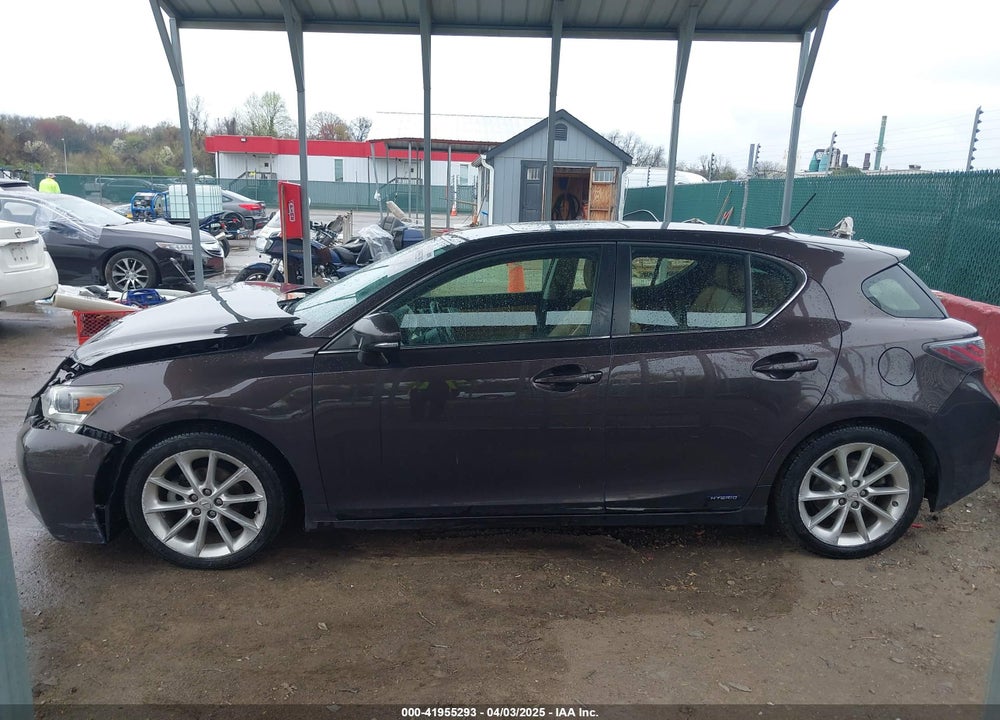 2013 LEXUS CT 200H VIN: JTHKD5BH0D2167996