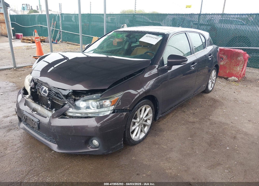 2013 LEXUS CT 200H VIN: JTHKD5BH0D2167996