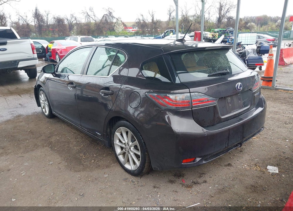 2013 LEXUS CT 200H VIN: JTHKD5BH0D2167996