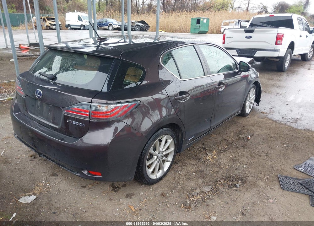 2013 LEXUS CT 200H VIN: JTHKD5BH0D2167996