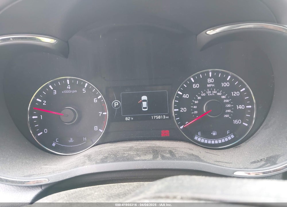 2017 KIA FORTE EX VIN: 3KPFN4A87HE004640