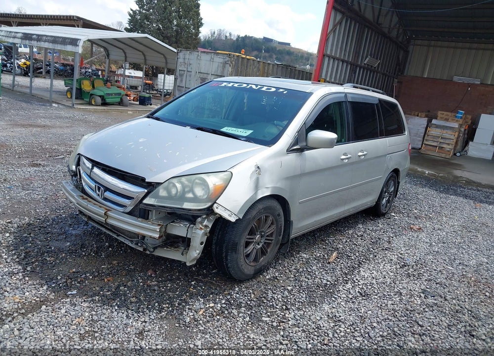 2005 HONDA ODYSSEY TOURING VIN: 5FNRL38875B121076