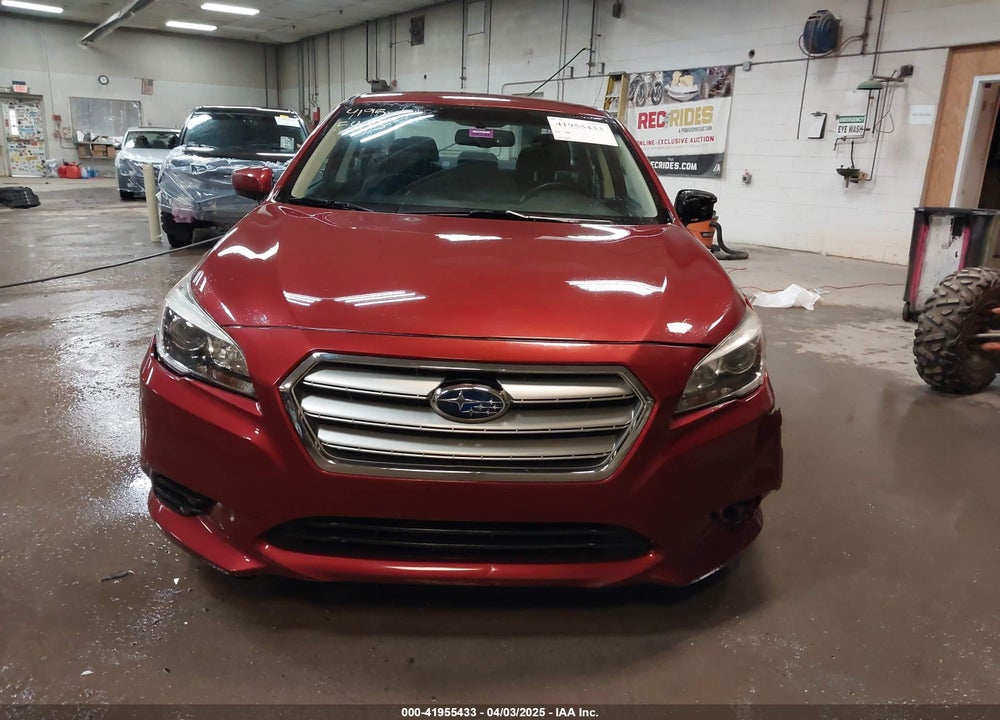 2016 SUBARU LEGACY 2.5I PREMIUM VIN: 4S3BNAC62G3040511