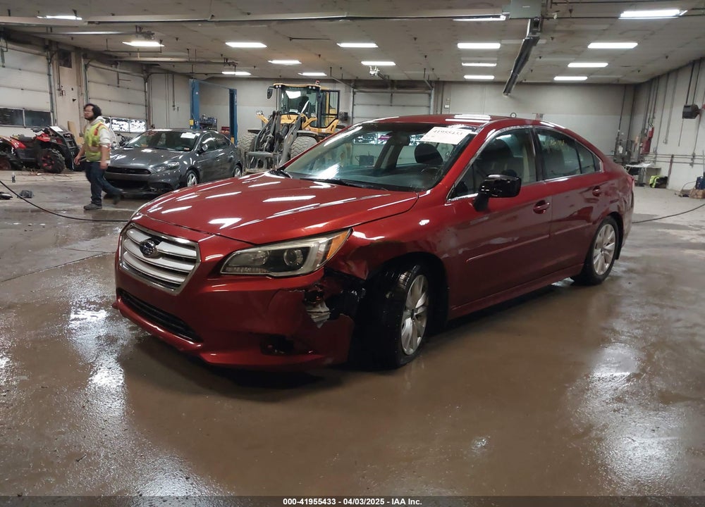 2016 SUBARU LEGACY 2.5I PREMIUM VIN: 4S3BNAC62G3040511
