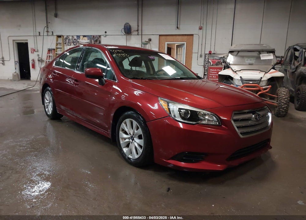 2016 SUBARU LEGACY 2.5I PREMIUM VIN: 4S3BNAC62G3040511