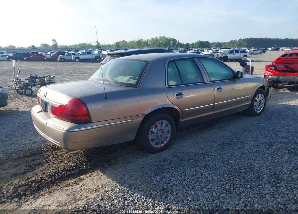 2005 MERCURY GRAND MARQUIS GS VIN: 2MEFM74W45X631802