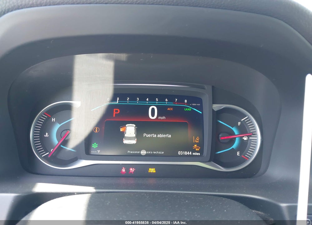 2021 HONDA PASSPORT VIN: 5FNYF8H21MB038592