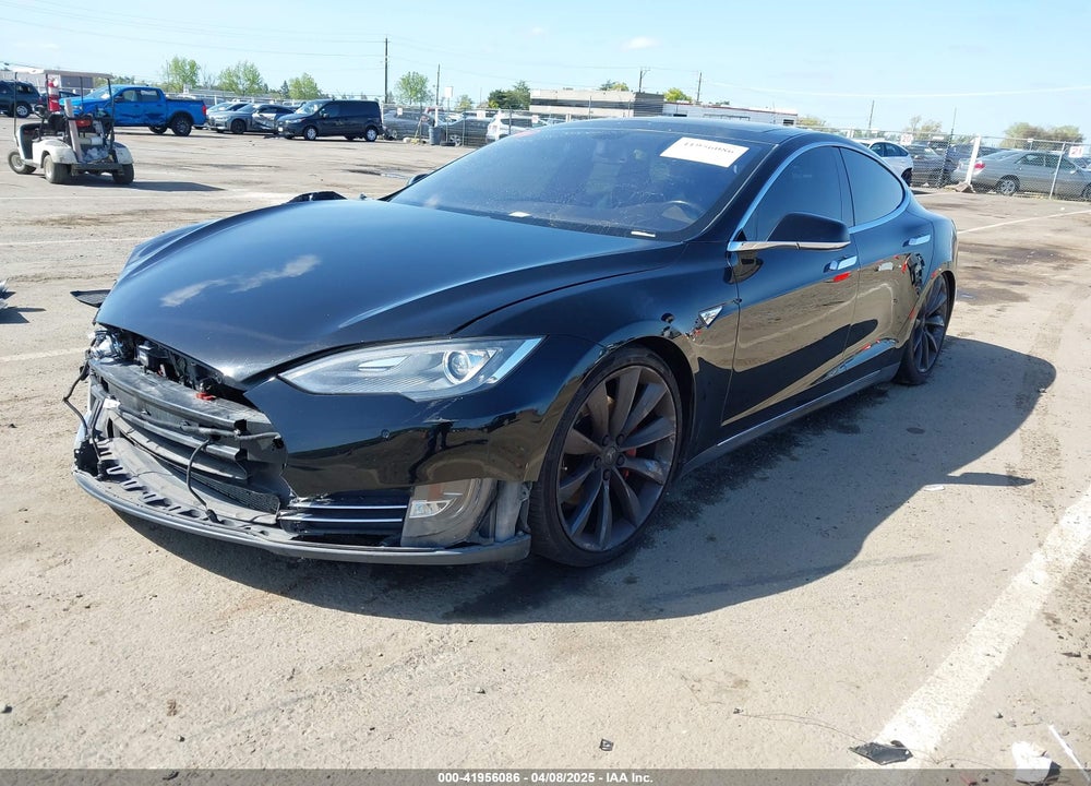 2014 TESLA MODEL S VIN: 5YJSA1H11EFP48077