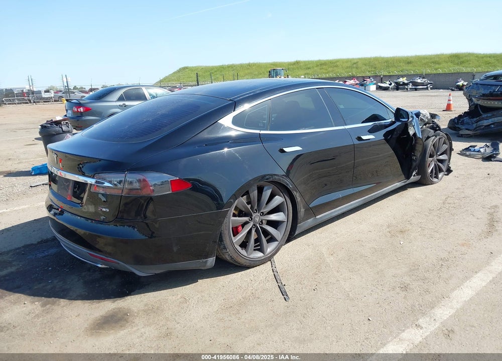 2014 TESLA MODEL S VIN: 5YJSA1H11EFP48077