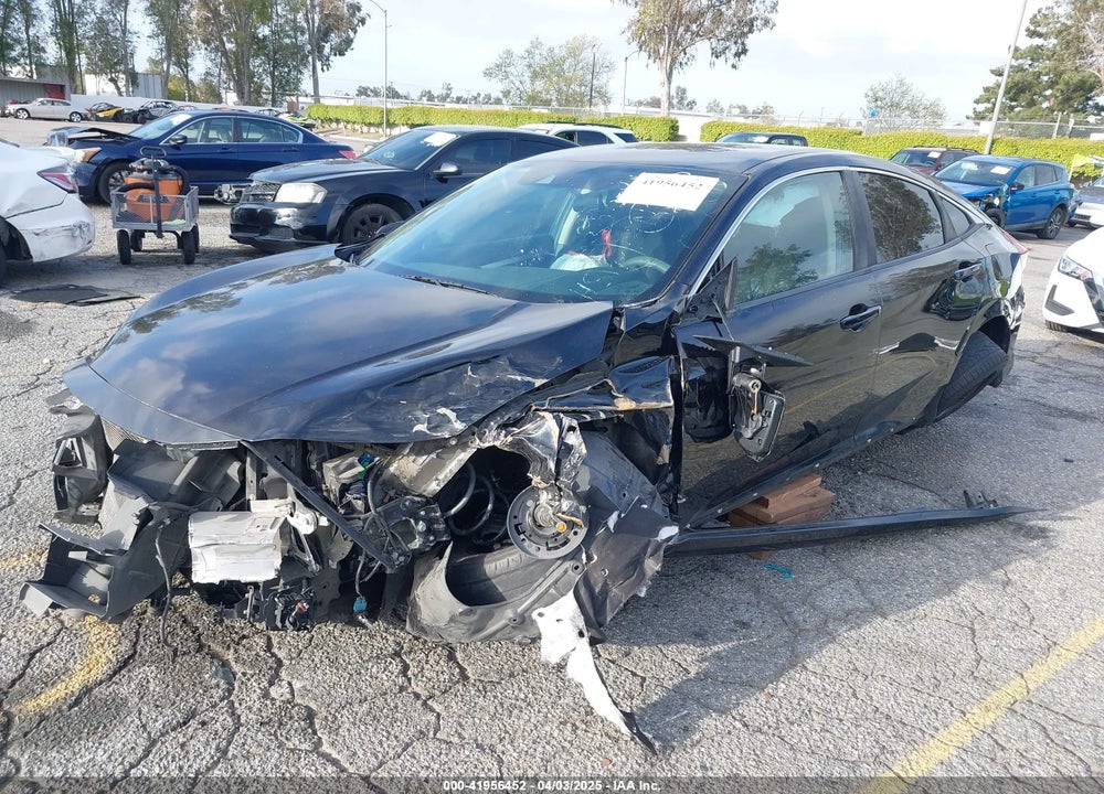 2019 HONDA CIVIC LX VIN: 2HGFC2F6XKH572752