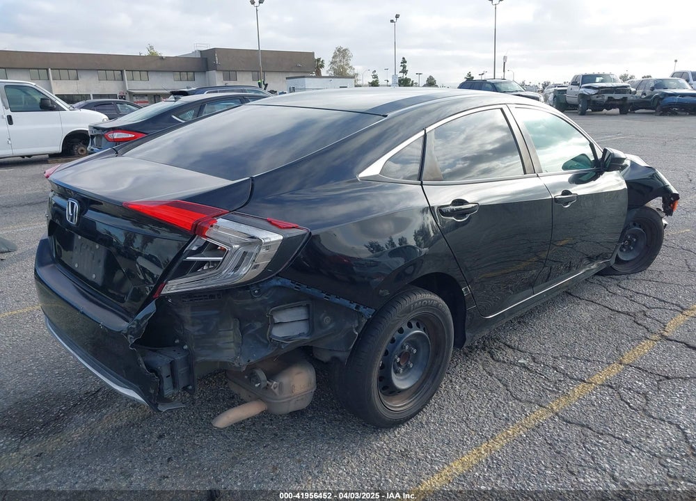 2019 HONDA CIVIC LX VIN: 2HGFC2F6XKH572752