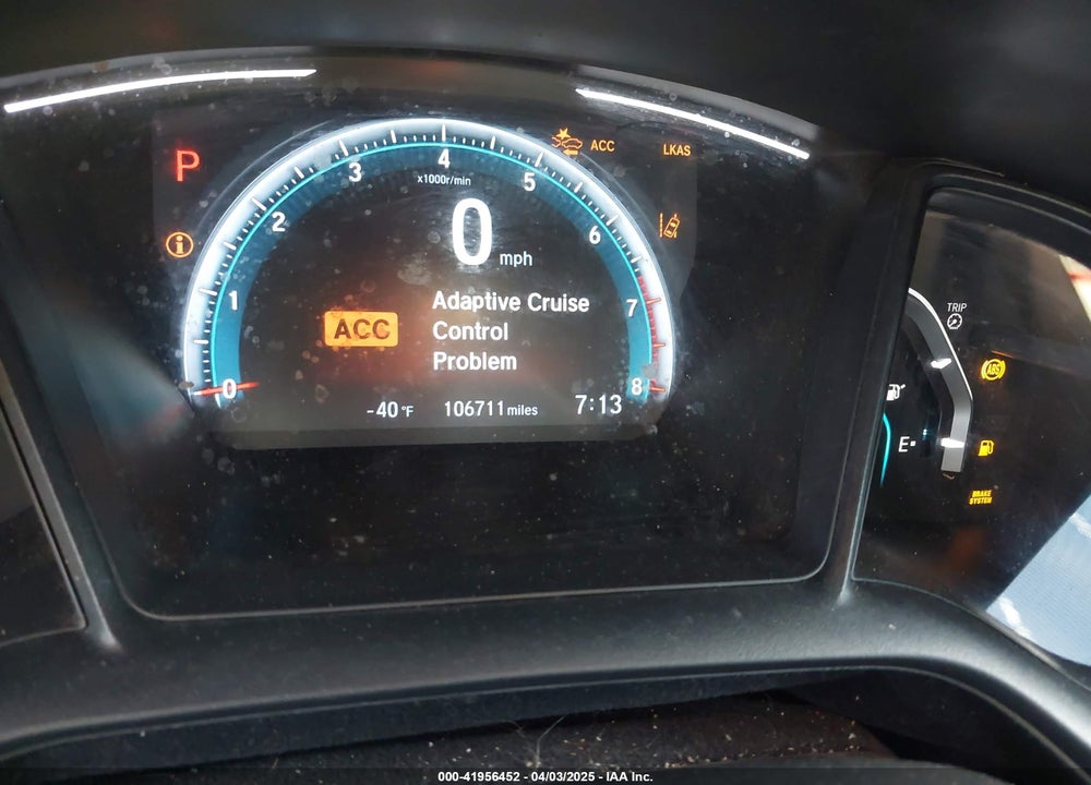 2019 HONDA CIVIC LX VIN: 2HGFC2F6XKH572752