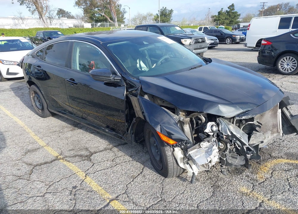 2019 HONDA CIVIC LX VIN: 2HGFC2F6XKH572752