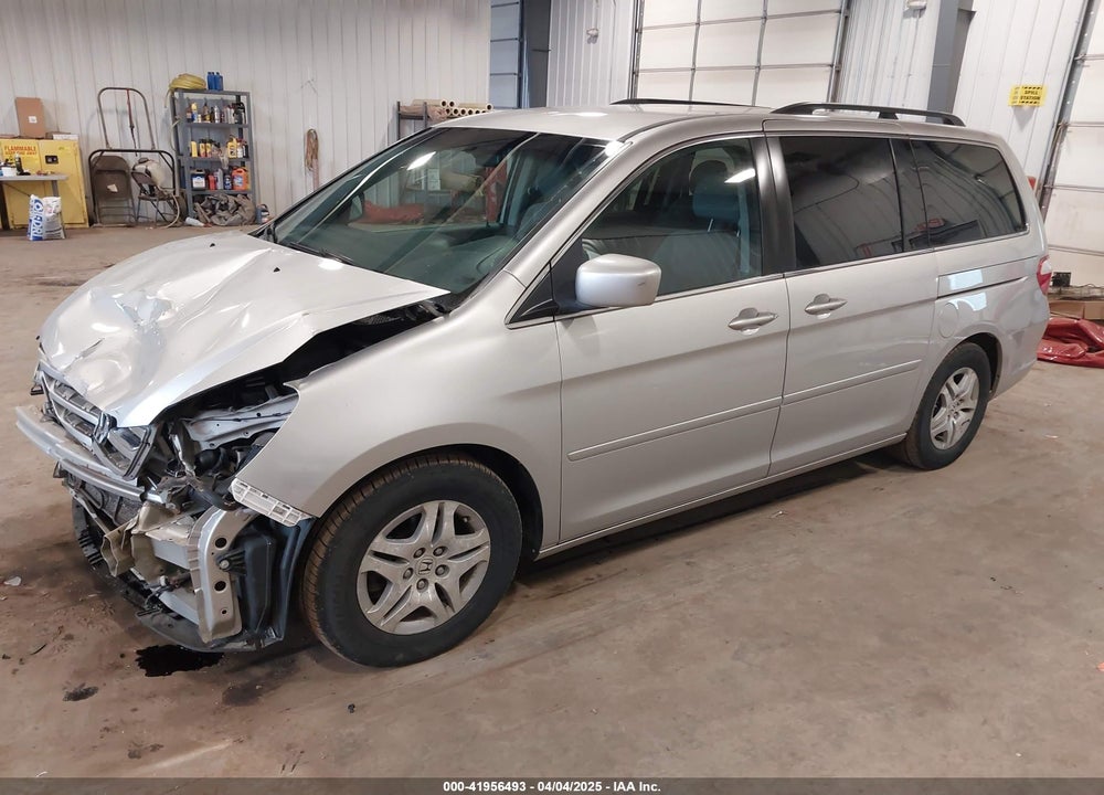 2007 HONDA ODYSSEY EX VIN: 5FNRL384X7B442481