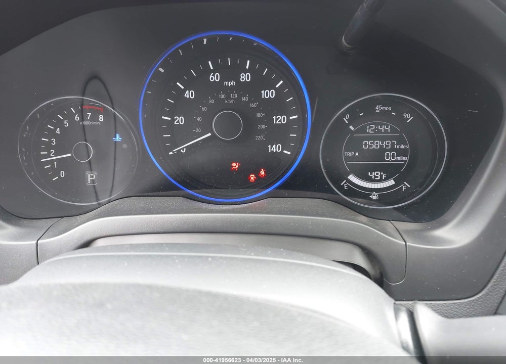 2019 HONDA HR-V LX VIN: 3CZRU6H31KG735060