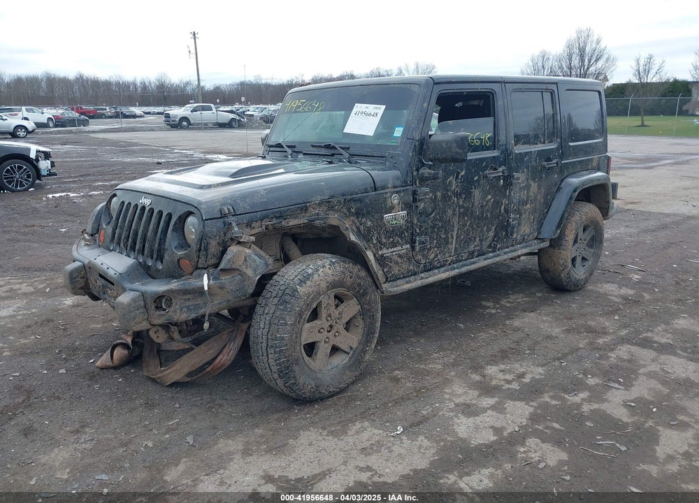 2012 JEEP WRANGLER UNLIMITED RUBICON VIN: 1C4BJWFG0CL202238