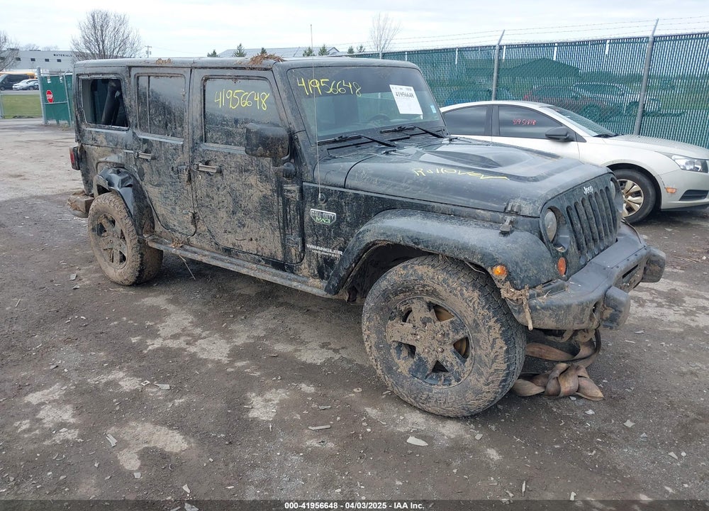 2012 JEEP WRANGLER UNLIMITED RUBICON VIN: 1C4BJWFG0CL202238