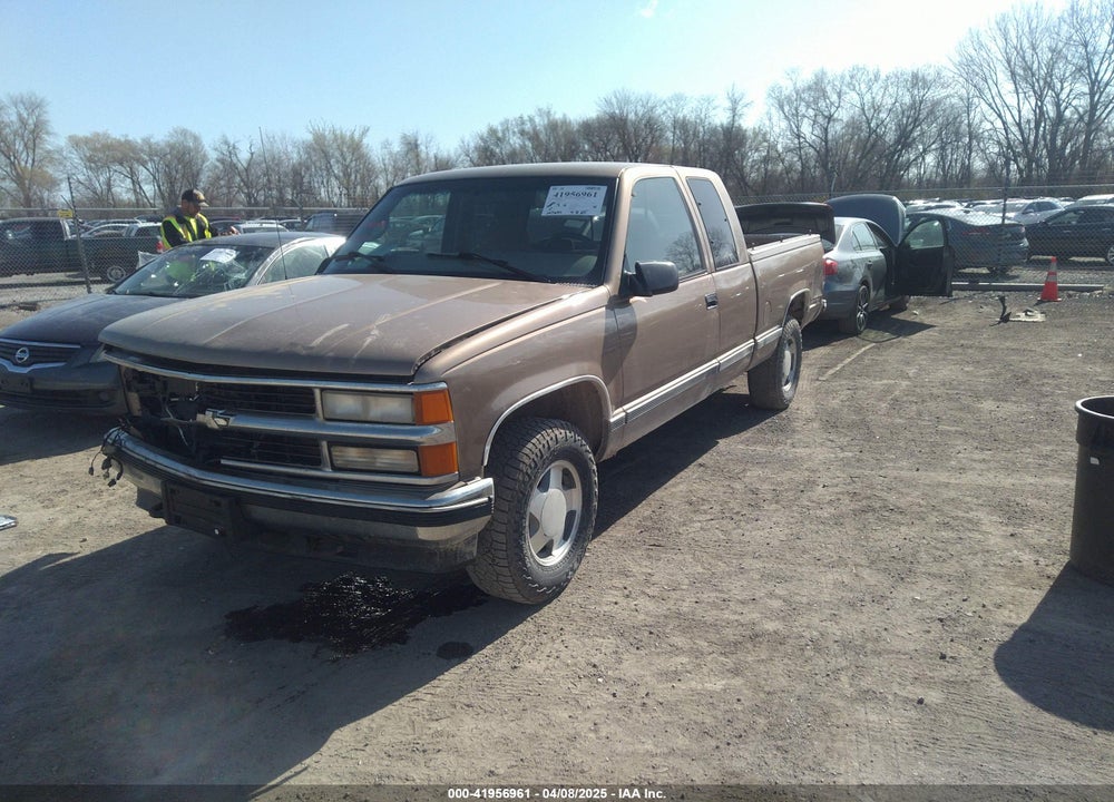 1997 CHEVROLET K1500 FLEETSIDE VIN: 2GCEK19R9V1221647