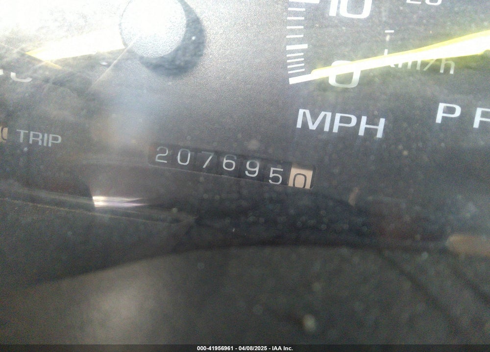 1997 CHEVROLET K1500 FLEETSIDE VIN: 2GCEK19R9V1221647