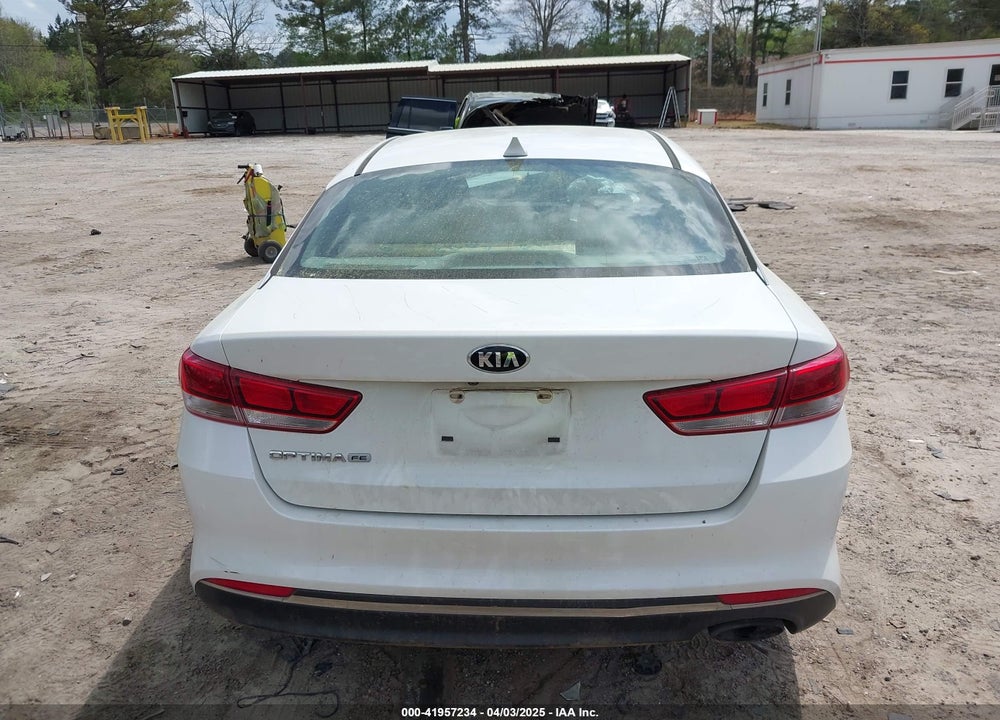 2016 KIA OPTIMA VIN: KNAGT4L37G5118740