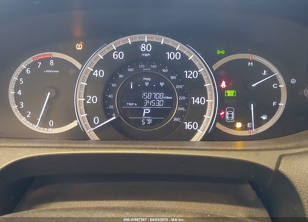 2013 HONDA ACCORD VIN: 1HGCR2F8XDA073518